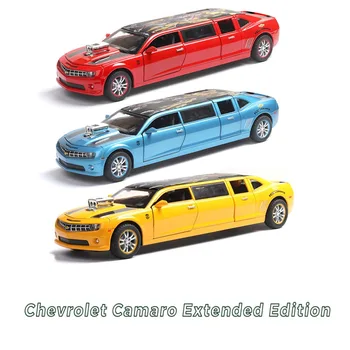 1/32 Diecasts & Hračky rýchlo a Zbesilo rozšírené Chevrolet Camaro Auto Model Kolekcie Auto, Hračky Pre Deti Darček