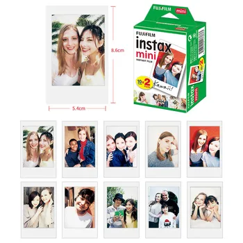 10 - 100 Listov Fujifilm Instax Mini LiPlay 11 9 8 7 70 90 ODKAZ SP-2 Film Biely Okraj Foto Papier pre Instant Polaroid Fotoaparát