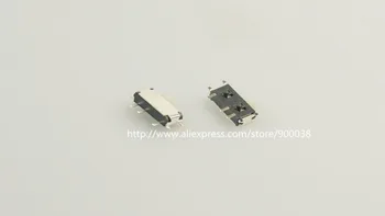 100 ks Miniatúrne Posuňte Prepínač 7 Pin 1P2T SPDT, NA-NA Pravý Uhol SMT / SMD PCB Reflow Spájky