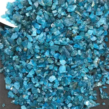 100g Prírodné Modré Apatitu Gem Malé Hrubý Kameň Vzor Liečivých Minerálnych Dekor