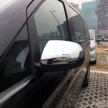 1Pair Auto Spätné Zrkadlo Pokrytie Výbava ABS Chrome, vhodný pre Mercedes-Benz Vito W447 2016 2017 2018