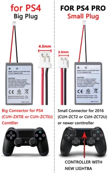 2000mAh Batéria pre Sony PS4 Pro Slim Bluetooth DualShock Radič Druhej Generácie CUH-ZCT2 CUH-ZCT2U KCR1410