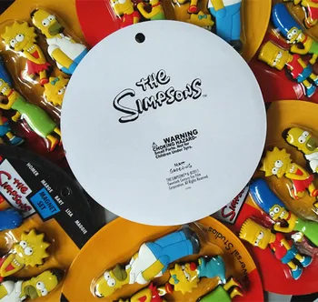 4-7 cm simpsonovci Novej rodine simpsonovcov kolekciu PVC obrázok hračky, dekorácie akčné figúrky Brinquedos hračky Magnet Set