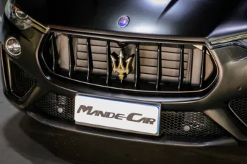 5 ks Golden Auto Logo Odtlačkový Znak Nálepky Vlastné Auto logo Nálepka pre Maserati Levante