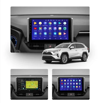 Android 10.0 obrazovke Auto Multimediálny prehrávač Pre Toyota RAV4 2018 2019 2020 BT video, stereo Android GPS navi základnú jednotku auto stereo
