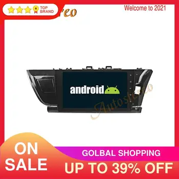 Android 9 4GB autorádia GPS Navigácia Pre Toyota Corolla 2013+ RHD Auto Multimediálny Prehrávač Vedúci Jednotky Žiadne DVD Prehrávač magnetofón