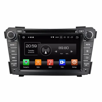 Auto DVD Prehrávač s GPS Pre Hyundai I40 Rokov 2011-2013, Glonass Navi RDS Rádio, wifi 4G Bluetooth Android 8.0 Octa Core, 4GB RAM