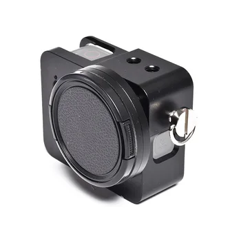 BGNing Bývanie Shell CNC Hliníkovej Zliatiny Ochranné Klietky s 52mm UV Objektív Filter pre GoPro HERO 8 Akčné Kamery Príslušenstvo