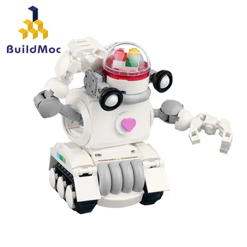 Buildmoc Mesto Kreatívne Robot Stavebné Bloky Technicle Inteligentné Blok Vozidla DIY Tehly Priateľ Hračky pre Deti