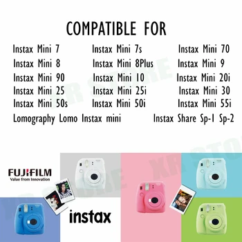 Fujifilm Instax Mini 11 8 9 Filmu Pink Lemonade Fuji Instant Foto Papiera 10 Listov 70-7s 50. 50i 90 25 Zdieľať SP-1 2 Kamery