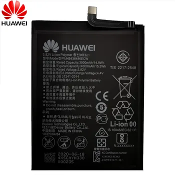 Hua Wei Originálne Batérie Telefónu 3900mAh Náhradná pre Huawei Mate 10 / 10 Pro / P20 PRO AL00 L09 L29 TL00 HB436486ECW + Nástroje