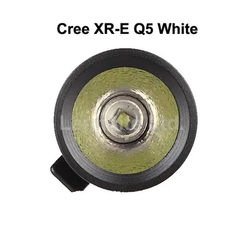 Hugsby P21 Cree XR-E Q5 120 Lúmenov 1-Režim LED Baterka - Black ( 1xAA )