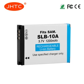JHTC SLB-10A SLB10A 10A Batéria Pre Samsung PL50 PL60 PL65 P800 SL820 WB500 WB550 HZ10W IT100 L100 L110 L200 L210 1200mAh