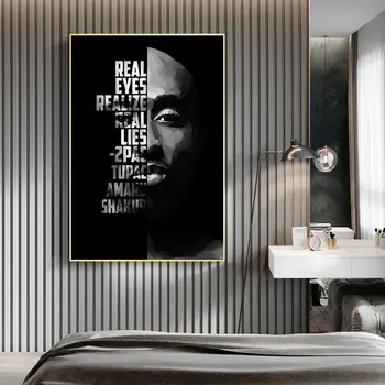 Kobe Bryant Plagáty a Vytlačí Čierne a Biele Plátno na Maľovanie pre Domáce Izba Dekor Inspirings Slová Obrázok Frameless Wall Art