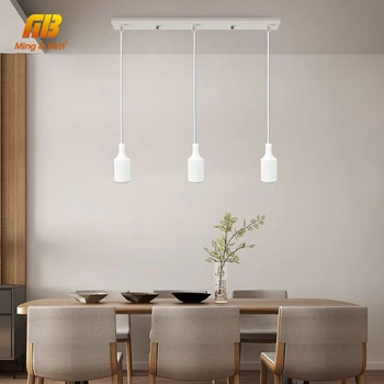 LED Minimalizmus Lampa Base AC85—240V objímky 1M PVC, Strop E27 Pätica Vintage Retro Edison, Spálne, Obývacej miestnosti, Reštaurácie