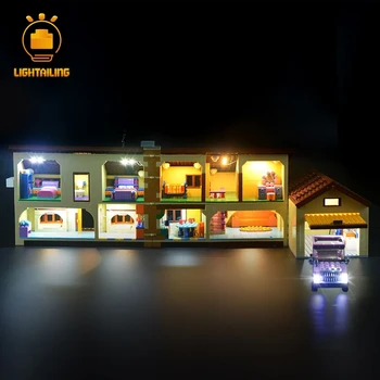 LIGHTAILING LED Svetla Kit Pre Veľký Dom Svetla Set Kompatibilný S 71006 A 16005 (NIE Zahŕňajú Modelu)