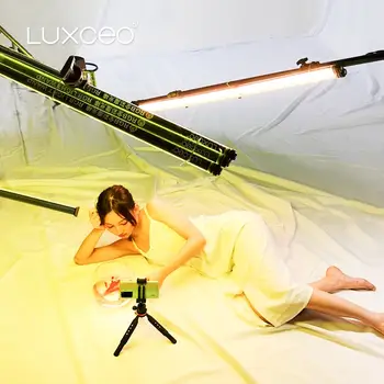 LUXCEO P120 RGB LED Svetlo Trubica 120 cm s Diaľkovým ovládaním vstavanú Batériu, Fotografie, Osvetlenie Trubica Stick pre Video foto Štúdio