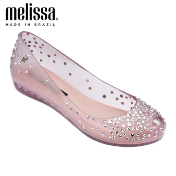 Melissa Ultragirl + J. Maskrey III Sandalia Adulto Dámske Topánky Letné Diamond Jelly Topánky Sandále 2021 Módne Sandále Ženy