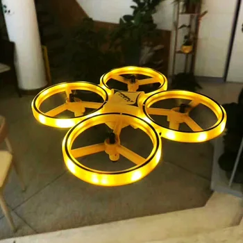 Mini rc vrtuľník Drone UFO hračky quadcopter s HD kamery Sledovať Gesto Lietajúce lopta Strane Infračervené Interaktívne Induc