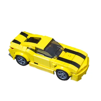 MOC Slávne Vehile Model stavebným Racer, Závodné Supercar Kompatibilný s Tehly DIY Auto, Hračky Pre Deti, Detský Vianočný Darček
