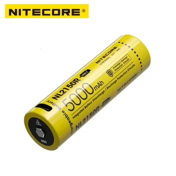 NITECORE NL2150R USB-C Nabíjateľná Li-ion Batéria 5000mAh 3.6 V, 5A na NITECORE MH12 V2 Nitecore HC35 NITECORE NOVÉ P30