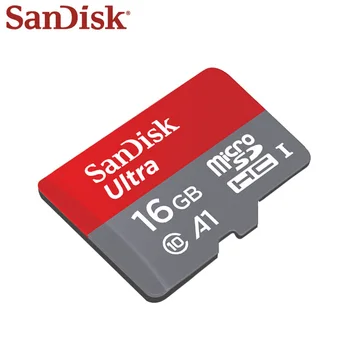 Originálne Pamäťová Karta SanDisk 32GB 64GB 16GB 8GB, Max Čítanie Rýchlosť 90M/s Micro SD Kartu Class 10 UHS-1, Flash Karty Microsd