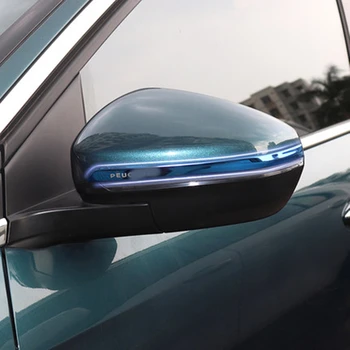 Peugeot 3008 5008 2017 2018 2019 Spätné zrkadlá dekoratívne pásy Dekorácie Chrome Výbava Exteriér a vonkajšia Výbava Príslušenstvo
