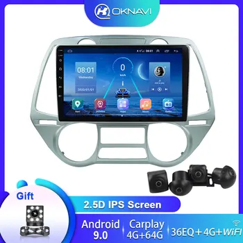 Pre Hyundai I20 2012 2013, Auto Rádio Multimediálny Prehrávač Videa Navigácie GPS Android 9.0 2 din autorádia s WIFI, Cam Žiadne DVD