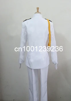 Prispôsobený Z Anime Kantai Zber teitoku T Admirál uniformy Cosplay Kostým
