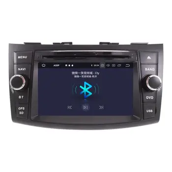 PX6 DSP IPS Displej 4+64 G Android 10.0 Auta GPS Navi Rádio Audio stereo Pre SUZUKI SWIFT ROKOV 2011-2016 DVD multimediálny Prehrávač vedúci jednotky