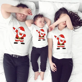 Rodina Zodpovedajúce Oblečenie Vianočné T-Shirt Rodiny Vzhľad, Oblečenie Snehuliak Nový Rok Zodpovedajúce Oblečenie Otec, Matka, Syn, Dieťa Oblečenie