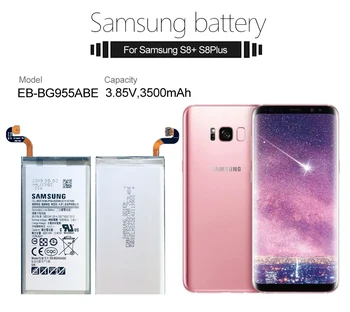 Samsung Originálne Batéria EB-BG955ABE Pre Galaxy S8 Plus G9550 G955 GALAXY S8Plus S8+ SM-G9 SM-G955 EB-BG955ABA 3500mAh Batérie