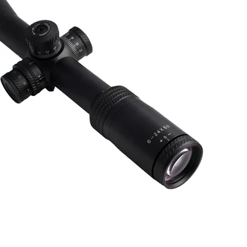 SPINA OPTIKA Taktické 6-24X50 Optika rozsah Červené Osvetlenie 11 Úrovní Dlhý Rad Riflescope pre Lov