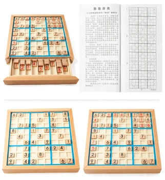 Sudoku, Šach Číslic 1 Až 9 Detí Inteligencie Uvažovania Hračky Inteligentné Fantázie Vzdelávacie Drevené Hračky Radi Hry Dary