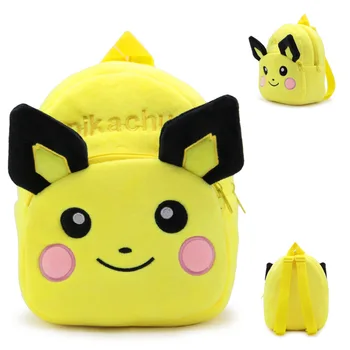 TAKARA TOMY Pikachu Batoh Pokemon Baby Vak Škola Taška cez Rameno Chlapec Dievča Deti, Teenagerov Pokemon Pocket Monster Bag