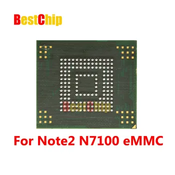 (Testované čip) Pre Note 2 N7100 NAND Flash pamäť KMVTU000LM-B503 KMVTU000LM EMMC S firmware/Naprogramované
