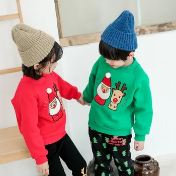 Vianočný Sveter Vianoce Rodine Zodpovedajúce Obliekať Hoodie Zimné Hrubé Teplé Matka a Otec Mi Oblečenie Rodiny Zodpovedajúce Oblečenie