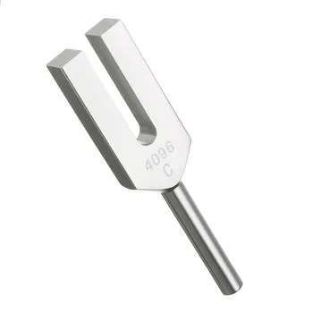 Vysokofrekvenčné Energie Tuning Fork Crystal 4096HZ Lekárske Ladenie Vidlica z Hliníkovej Zliatiny Liečivý Zvuk Vibračná Terapia Lekársky Nástroj