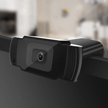 Webcam 5 Megapixel Automatické Zaostrovanie, Webkamera pracovnej Plochy Notebooku, USB Fotoaparát Digitálny Full HD 1080P Webová Kamera so zabudovaným Mikrofónom