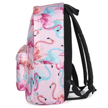 Školské tašky pre Dospievajúce Dievčatá, Ženy Notebook Batoh Flamingo Tlač Bagpack Mochila Feminina Lech Veľké Notebooku Cestovanie Daypack