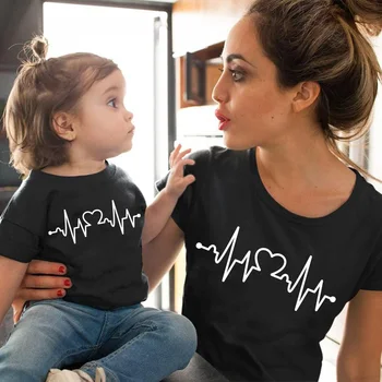 2020 letné rodinné zodpovedajúce oblečenie maminku a mi tričko matka, dcéra, syn oblečenie mama mama t-shirt dieťa dievča, t shirt chlapcov