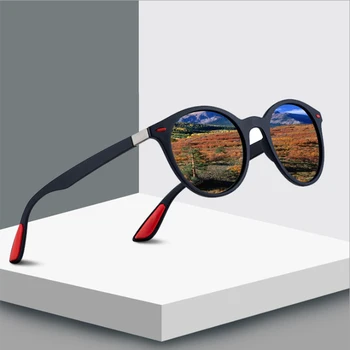 2020 Nových mužov a žien polarizované slnečné okuliare kolo rámom slnečné okuliare slnečné okuliare klasické módne retro okuliare
