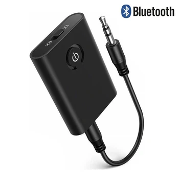 3,5 mm Audio A2DP Bluetooth 5.0 Vysielač, Prijímač 2 V 1, Prenosné Bezdrôtový Adaptér Pre TV, PC Slúchadlá Slúchadlá Počítač Acce