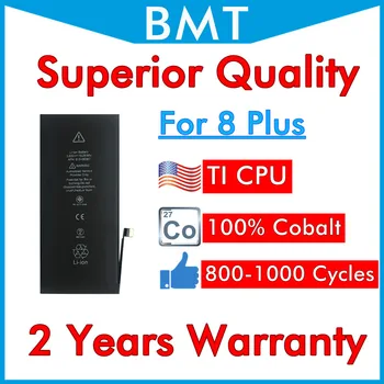 BMT 5 ks Vynikajúcu Kvalitu Batérie pre iPhone 8 Plus 8P 8+ oprava nahrádza iOS 13 Kobaltu + MPC Technológie 2019 2691mAh