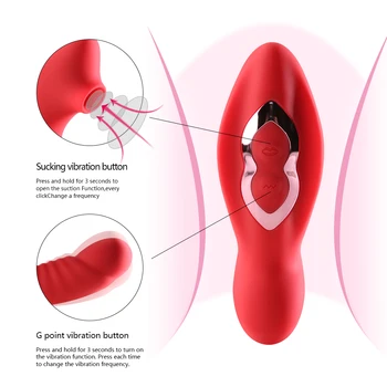 Dildo Pošvy Sania Vibrátor 10 Rýchlostiach Vibrovanie Bulík Orálny Sex Sacie Stimulátor Klitorisu Erotické sexuálnu Hračku pre dospelých Žien