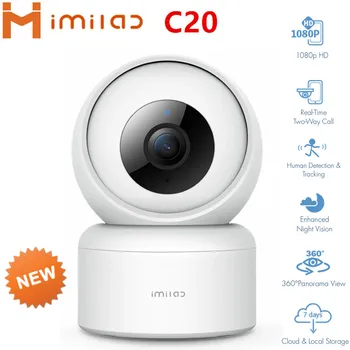 Globálna Verzia Imilab C20 Smart IP Kamera 1080P APLIKÁCIE, WiFi, Bezpečnostné Nočné Videnie Dohľadu Baby Monitor H. 265 Zvuk Detekcia
