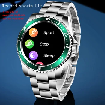 LIGE 2021 Nové Inteligentné Hodinky Mužov plne Dotykový Displej Športové Fitness Hodinky Vodotesné IP68 Bluetooth Pre Android ios smartwatch Mens