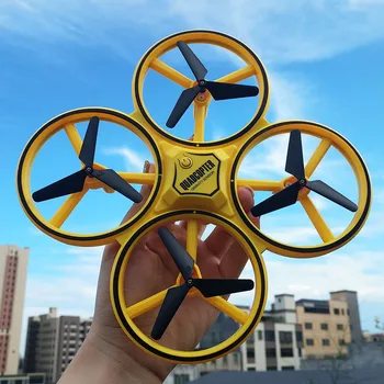 Mini rc vrtuľník Drone UFO hračky quadcopter s HD kamery Sledovať Gesto Lietajúce lopta Strane Infračervené Interaktívne Induc