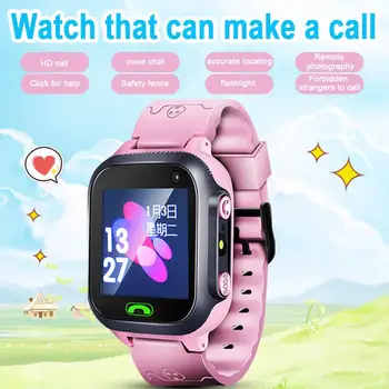 Nepremokavé Deti Smart Hodinky SOS Antil-stratil Smartwatch Dieťa 2G SIM Karty Hodiny Hovoru Miesto Tracker Smartwatch Deti