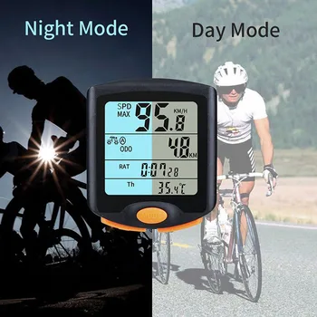 Požičovňa Počítačov Tachometer Na Bicykel Speed Meter Digitálne Multifunkčné Nepremokavé Cyklistické Počítača, Rýchlosť Merania Káblové Stopky
